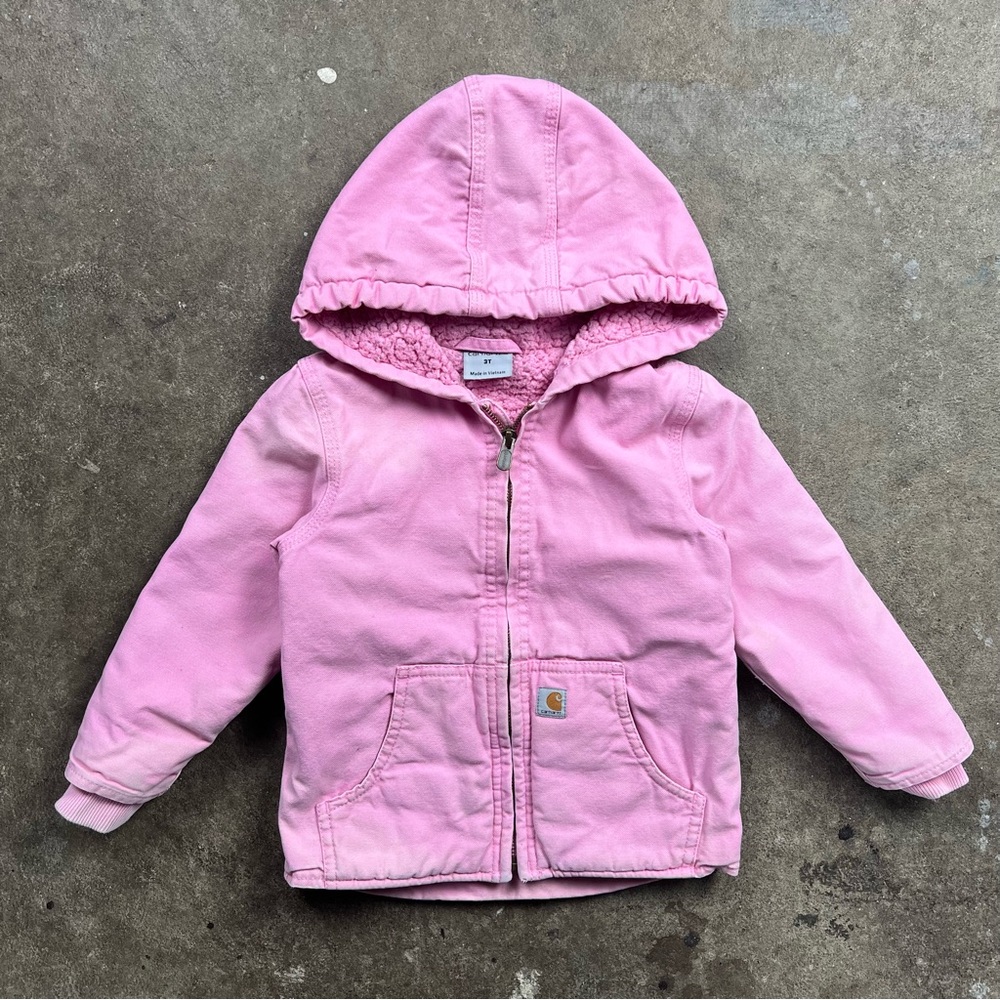 Carhartt Light Pink Hooded Jacket
